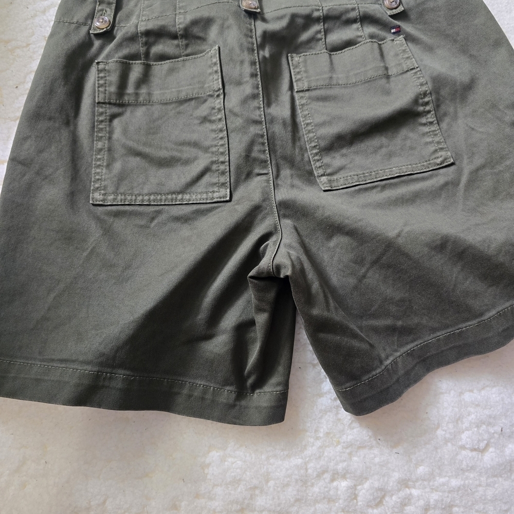 Tommy Hilfiger Dark Green Women's Cargo Shorts - Picture 9 of 10